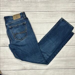 Hollister Blue Straight Jeans Classic Style
